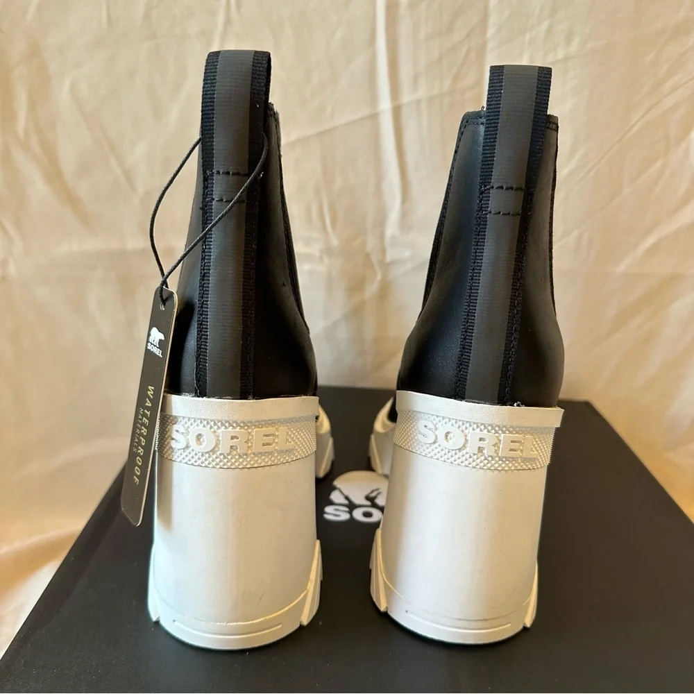 Sorel brex heel chelsea boots